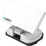 Selfsat Snipe V3 Twin wei&szlig;, Vollautomatische Satelliten Antenne - White Line