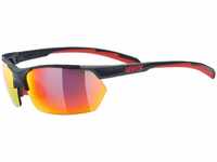 uvex sportstyle 114 - Outdoorbrille für Damen und Herren - verspiegelt - inkl.
