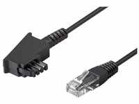 Goobay 51234 TAE-F auf RJ45 Kabel für DSL/ADSL/VDSL-Router