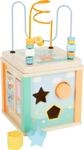 small foot Motorikw&uuml;rfel Pastell, Motorikspielzeug f&uuml;r Kleinkinder, bespielbar von