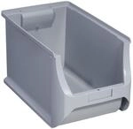Allit 456284 ProfiPlus Box 4H, grau Stapelsichtbox, PP T&Uuml;V/GS, V: 9,8