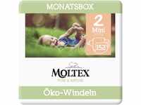 Moltex Pure & Nature Öko Windeln Größe 2 Mini (3-6 kg) Monatsbox -152 Bio...