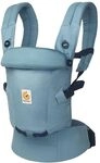 Ergobaby Adapt Babytrage f&uuml;r Neugeborene ab Geburt, 3-Positionen SoftTouch Cotton