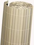 Videx Balkon-Sichtschutz PVC R&uuml;gen | l&auml;rche |90 x 300 cm| 100% Blickdicht ohne