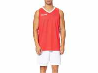 Spalding Herren Essential Reversible Shirt, rot/Weiß, 4XL