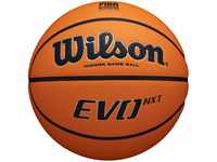Wilson Basketball EVO NXT FIBA Game Ball, Mischleder, Ideal für Hallen, Größe 7,
