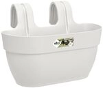 elho Vibia Campana Easy Hanger medium Pflanzt&ouml;pfe - Seidenwei&szlig; | L 24.1 x B 36 x H