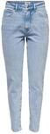 ONLY Female Straight-Fit Jeans ONLEMILY Ankel Hohe Taille Gerade geschnitten Jeans