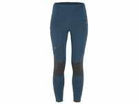 Fjallraven 84771 Abisko Trekking Tights Pro W Pants Women's Indigo Blue-Iron Grey XXS