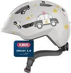 ABUS Kinderhelm Smiley 3.0 - Fahrradhelm mit tiefer Passform, kindergerechten Designs