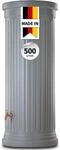 GARANTIA S&auml;ulentank Regentonne 500 Liter steingrau Regentonne, Wassertank