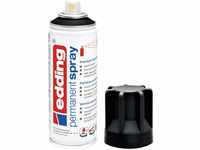 edding 5200 Permanent Spray - tiefschwarz matt - 200 ml - Acryllack zum Lackieren und