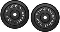 Bad Company Hantelscheiben aus Gusseisen I Gewichtsscheiben 30/31 mm f&uuml;r das