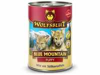 Wolfsblut - Blue Mountain Puppy - 6 x 395 g - Wildfleisch - Nassfutter -...