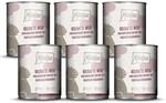MjAMjAM - Premium Nassfutter f&uuml;r Katzen - herzhaftes Wild & Kaninchen an fruchtigen
