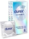 DUREX INVISIBLE EXTRA FINO EXTRA LUBRICADO 12 UDS