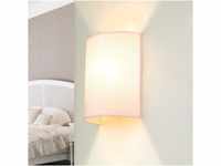 Wandlampe Schlafzimmer ALICE Loft Design halbrund in Rosa wohnlich B:20cm E27...