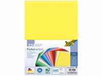 folia 614/250 09 - Fotokarton Mix, DIN A4, 300 g/qm², 250 Blatt, sortiert in 25
