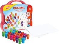 Joustra J41806 Selbstf&auml;rbende Stempel Tiere im Koffer, 26 St&uuml;ck