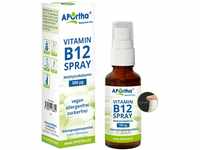 APOrtha® Vitamin B12 Spray B12 I ergiebig mit bis zu 180 Anwendungen I 500 µg