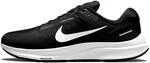 Nike Laufen/Joggen Air Zoom Structure 24, Black Metallic Silver Off, DA8535-002, 41