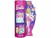 Barbie Cutie Reveal, bewegliche Hasenzubehör, 10 Überraschungen, Haustierspielzeug,