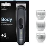 Braun Bodygroomer Series 3, Elektrischer K&ouml;rperrasierer Herren mit 3...