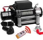 ROTFUCHS Elektrische Seilwinde 12v mit Funkfernbedienung &ndash; 5909 kg 13000 lbs, 6 PS