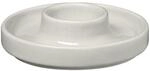 blomus Eierbecher Set PILAR | 2er Set Keramik Eierbecher mit Ablage | Stapelbar 
