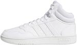 adidas Damen Hoops 3.0 Mid Classic Shoes, Cloud White / Cloud White / Dash Grey, 40
