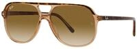 Ray-Ban Herren 0RB2198-129251-60 Sonnenbrille, Havana ON TRASPARENT Brown, 60