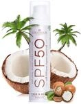 COCOSOLIS Sonnencreme SPF 50 - Feuchtigkeitsspender mit Sonnenschutz gegen UVA- und