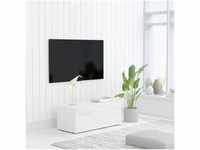 vidaXL TV Schrank mit 3 Schubladen Lowboard TV Möbel Sideboard Fernsehtisch