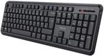 Trust ODY Tastatur Kabellos Deutsches QWERTZ Layout, Leise Kabellose Tastatur RF