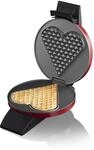 Cloer 1633V Waffeleisen, Valentinstag, Muttertag, f&uuml;r ein gro&szlig;es Waffelherz,