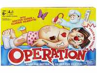 Hasbro Gaming Classic Operation Game, Electronic Board Game with Cards, Indoor...