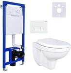 H&auml;nge Wand WC mit Sp&uuml;lkasten, Vorwandelement, Schallschutz und...