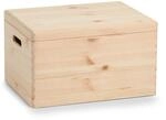 Zeller 13152 Allzweckkiste, Nadelholz ca. 40 x 30 x 23, Natur