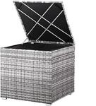 Casaria&reg; Auflagenbox 318L Polyrattan - Wetterfeste Garten Aufbewahrungsbox f&uuml;r