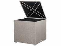 Casaria® Auflagenbox Kissenbox 318 L mit Deckel 75x75x70cm Wasserdicht...