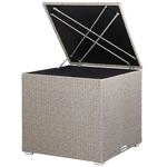 Casaria&reg; Auflagenbox 318L Polyrattan - Wetterfeste Garten Aufbewahrungsbox f&uuml;r