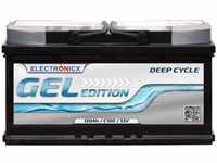 Gel Batterie 12V 120Ah Gel Edition Solarbatterien Gel-Technologie 12V Akku...