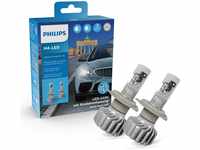 Philips Ultinon Pro6000 H4-LED Scheinwerferlampe mit Straßenzulassung, 230% helleres