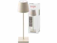 SIGOR Nuindie - Dimmbare LED Akku-Tischlampe Indoor & Outdoor, IP54