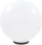 vidaXL Gartenleuchte LED 50cm Kugelleuchte Kugellampe Gartenlampe Au&szlig;enleuchte