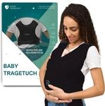 Koala Babycare Tragetuch Baby Neugeborene - Einfach Anzuziehen f&uuml;r M&uuml;tter und