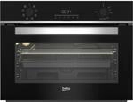Beko BBCM13300X Einbau-Kompaktofen, multifunktionaler Backofen mit 8 Heizarten,