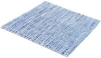 Kleine Wolke Badteppich SWAY Blau 60 x 60 cm