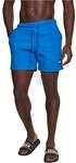 Urban Classics Herren Block Swim Shorts &ndash; Badeshorts mit Kordelzug & Taschen,