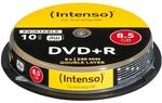 Intenso 4381142 DVD+R 8,5GB Double Layer Printable 8x Speed 10er Spindel, Keine